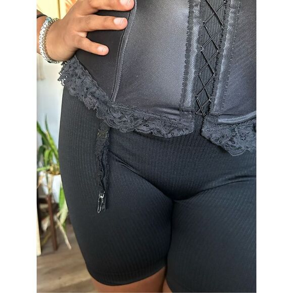 Gossard Vintage Cage Front Lace Trim Corset - Picture 4 of 12